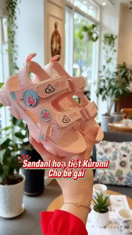 Sandal họa tiết korumi đế sóng quai dán cho bé #sandanlchobe #sandanl #giaydeptreem #foryou #tiktokshop 