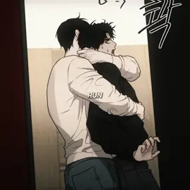 RUN FOR YOUR LIFE JIWOOK ! #parkjooyeon #kwonjiwook #manhwaedit #reversethinking #fyp 