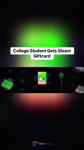 College Student Gets Steam Giftcard