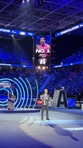 Introducing Your 2025 ATP Year-End World No. 1 presented by PIF 🏆 #NittoATPFinals #TikTokTennis #Alcaraz #ATPTour #Sport 
