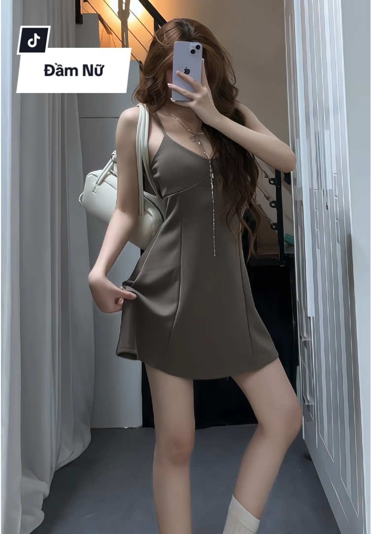 Đầm 2dây xinh xỉu #damhaiday #damnuxinh #damnu #dam2day #thaosuneo 