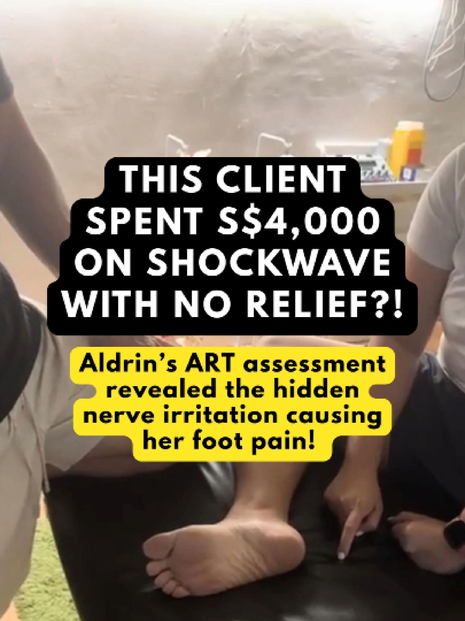 Months of pain and multiple treatments brought no change — the wrong area was being treated. Her plantar nerve was trapped, and every step worsened the irritation. Aldrin used ART to work on the exact structures causing the compression and bring quick relief!  Ready to understand what’s really causing your pain?  WhatsApp +65 8892 1542 to book your ART session today!  #ziklagfitness #activereleasetechnique #aldrinho #footpain #heelpain#painrelief #recovery #singapore #sgtiktok #fyp #sg