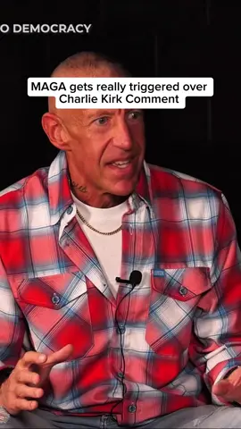 MAGA gets triggered over comment made about Charlie Kirk - must see #politics #politicstiktok #interview #USA #usatiktok🇺🇸 