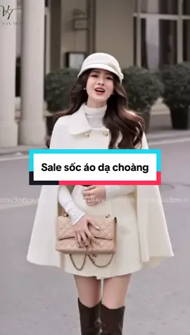 Áo dạ choàng không thể thiếu cho các nàng đây ạ #thoitrangnu #xuhuong #sorasop #xuhuongtiktok 