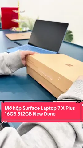 Mở hộp Surface Laptop 7 X Plus 16GB 512GB New Dune #surfacehcm #surfacecuhcm #surface #surfacelaptop7 @Surface Cũ HCM 