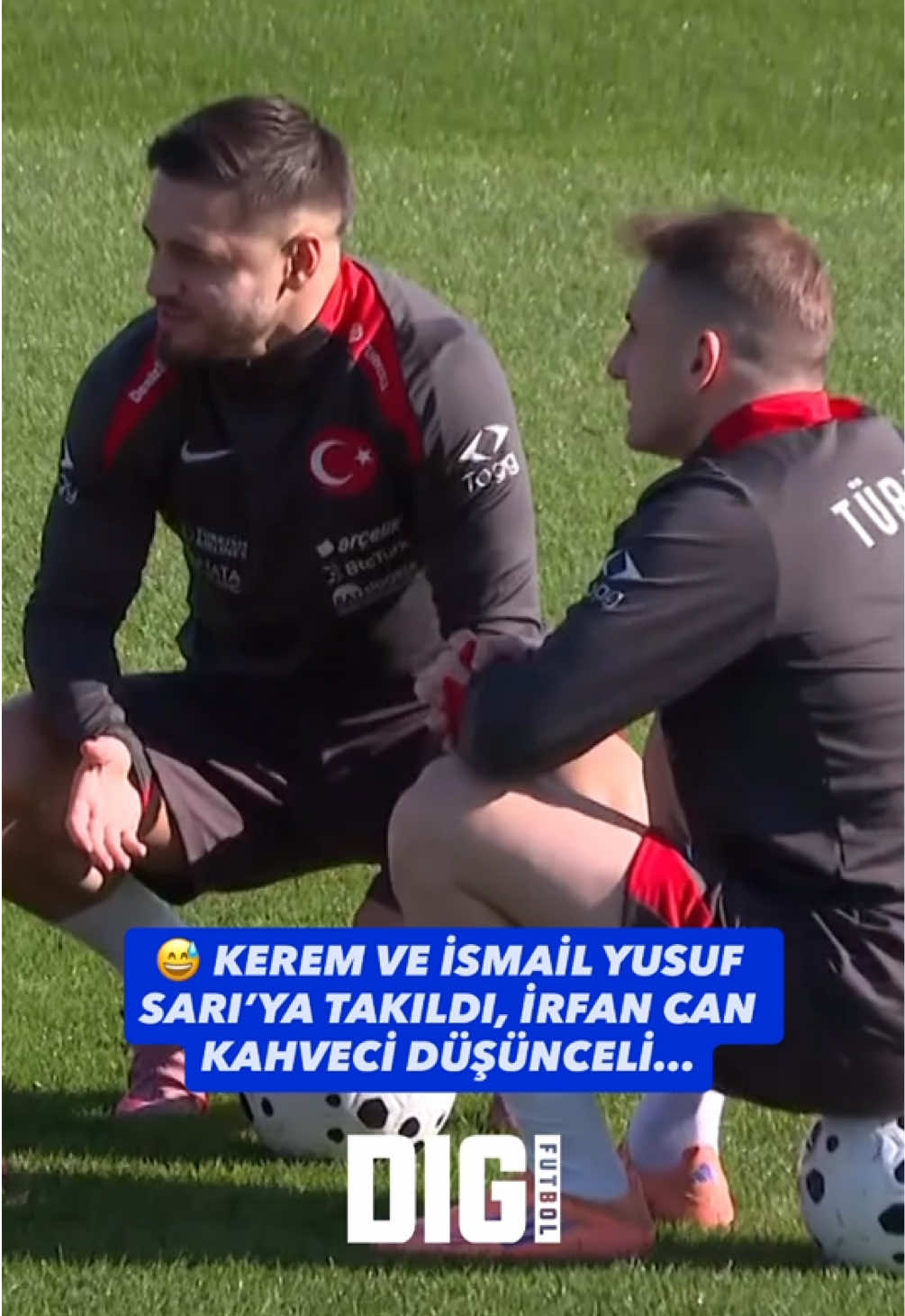 🇹🇷 #BizimÇocuklar, yarın oynanacak Bulgaristan maçı hazırlıklarını tamamladı!  #KeremAktürkoğlu #İsmailYüksek #YusufSarı #İrfanCanKahveci 