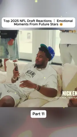 Top 2025 NFL Draft Reactions ｜ Emotional Moments From Future Stars 🥹 (11)