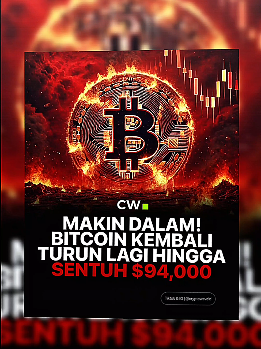 “Makin dalam… Bitcoin ambyar lagi dan kini sentuh $94,000. Banyak yang mulai panik—apakah ini tanda bull run selesai? Market makin brutal, cuma yang kuat mental yang tetap bertahan.” #cryptowave #gabrielrey #cryptonews #bitcoin #crypto 
