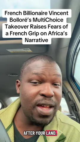 French billionaire Vincent Bolloré is moving to take over MultiChoice, the biggest pay-TV network on the continent. With France losing military and political influence in West Africa, many see this as a strategic shift — from controlling African land to controlling the African narrative. When a foreign power owns the platforms that shape news, entertainment, and perception, the stakes go far beyond business. This is about who tells Africa’s story. #BlackTikTok 