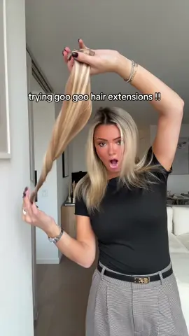 put in my extensions with me @Goo Goo Hair Extensions #fyp #hairextensions #googoohair #googoohairextensions