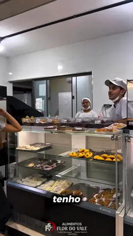 Vendedor de confeitaria.