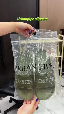 Urban pipe slippers#urbanpipe #slippers #tiktokshop #slippersformen #cod 