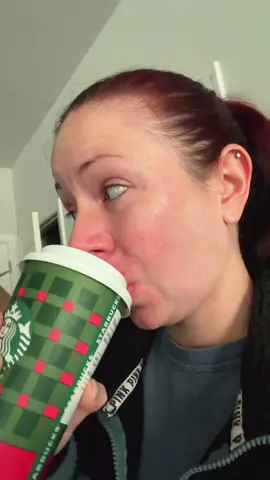 First peppermint mocha of the holiday season 😋 #starbucks #coffee #peppermintmocha #momtok #momlife 