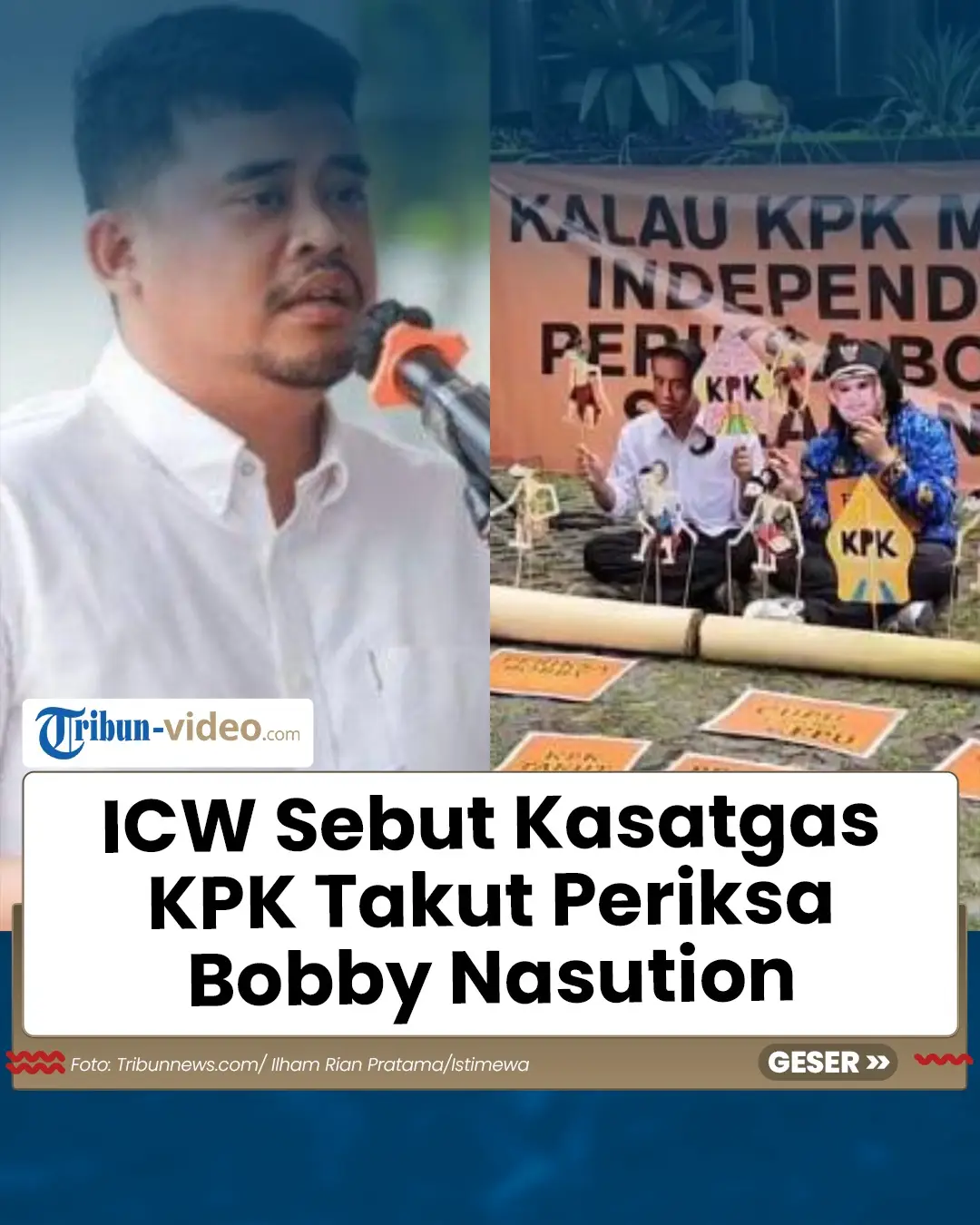 Kasatgas KPK Diduga Takut Periksa Bobby Nasution di Kasus Suap Proyek Jalan Sumut, ICW Desak KPK #kasatgas #kpk #bobbynasution #beritaterkini #tiktokberita 
