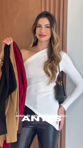 Blusa feminina assimétrica manga longa um ombro só ✨️ #blusa #blusaassimetrica #blusafeminina #blusasdemoda #modafeminina 