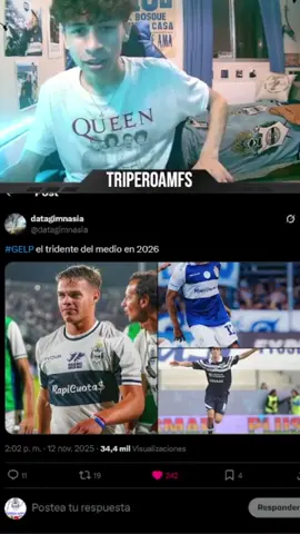 #gimnasia #gimnasiayesgrimadelaplata #argentina #futbolargentino #futbol #argentina🇦🇷 #streamer 