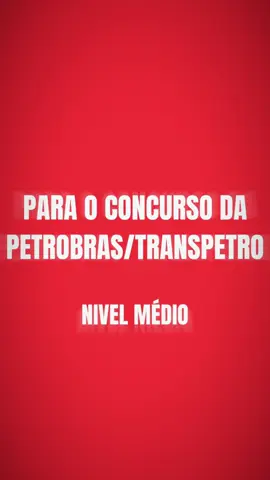 🚨Porque VOCÊ deveria começar a ESTUDAR para o concurso da PETROBRAS AGORA!🚨 Ser aprovado no concurso da PETROBRAS/TRANSPETRO é sinônimo de QUALIDADE de vida e ESTABILIDADE! E você 🫵tem a OPORTUNIDADE de ingressar nesse CONCURSO INCRÍVEL!!👷🏼‍♂️ ✅As inscrições estão ABERTAS e liberamos uma OFERTA exclusiva e ÚNICA então corre no LINK da BIO e garanta a sua vaga! #oportunidade #transpetro #petrobras #salário #concurso #estabilidade #folga #nívelmédio