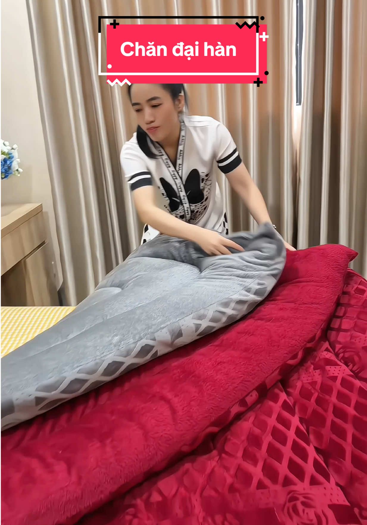 Chăn coco lông thỏ #nhacuaenn #chandaihan 