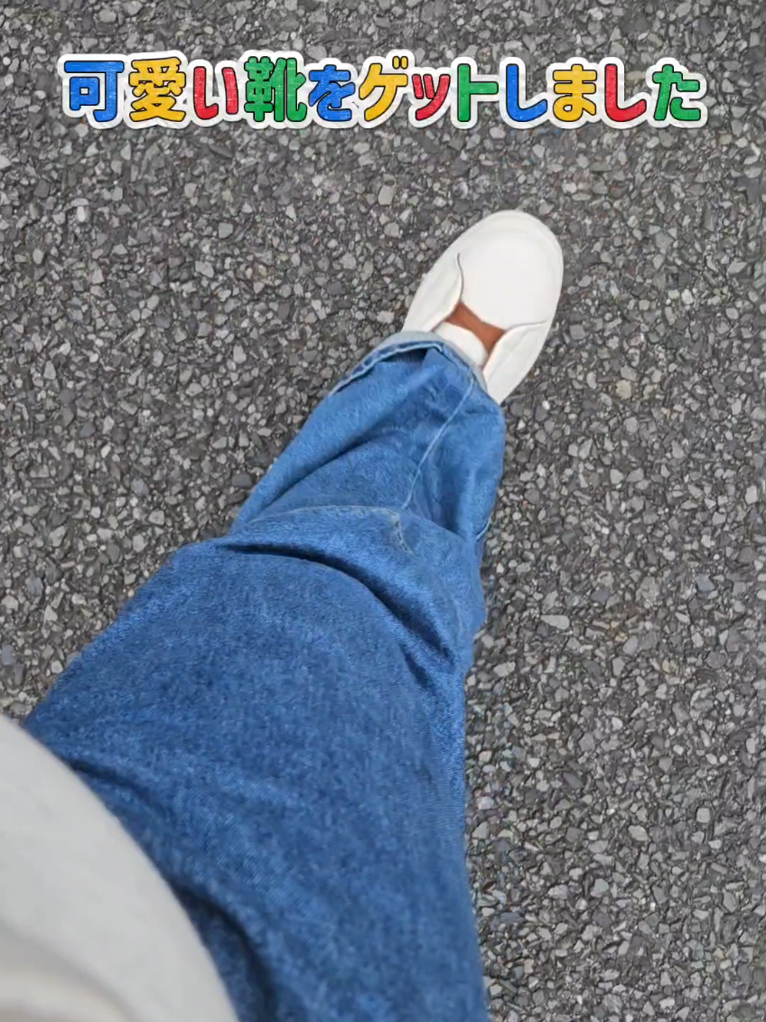 靴紐があるように見えてない履きやすいスリッポン。 #スリッポン #靴 #スニーカー #shoes #Tiktokshopこれ買い 