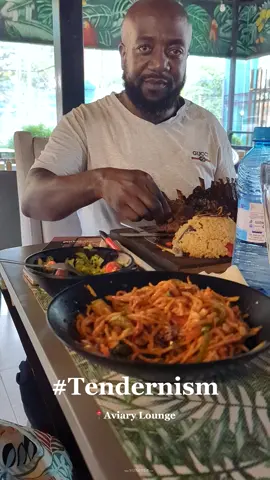 #Tendernism is available at The @The aviary lounge . That Smoke house menu is 🔥😋 #zambiaeats  #fyp #FoodTok #tender 