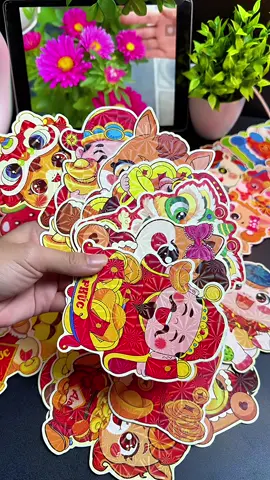 Bao Lì Xì Chibi Lì Xì Tết 2026 Bính Ngọ Hoạt Hình Giấy Lấp Lánh Dày Dặn#baolixi #lixichibi #huongtichcuc74 #huongchiase74 