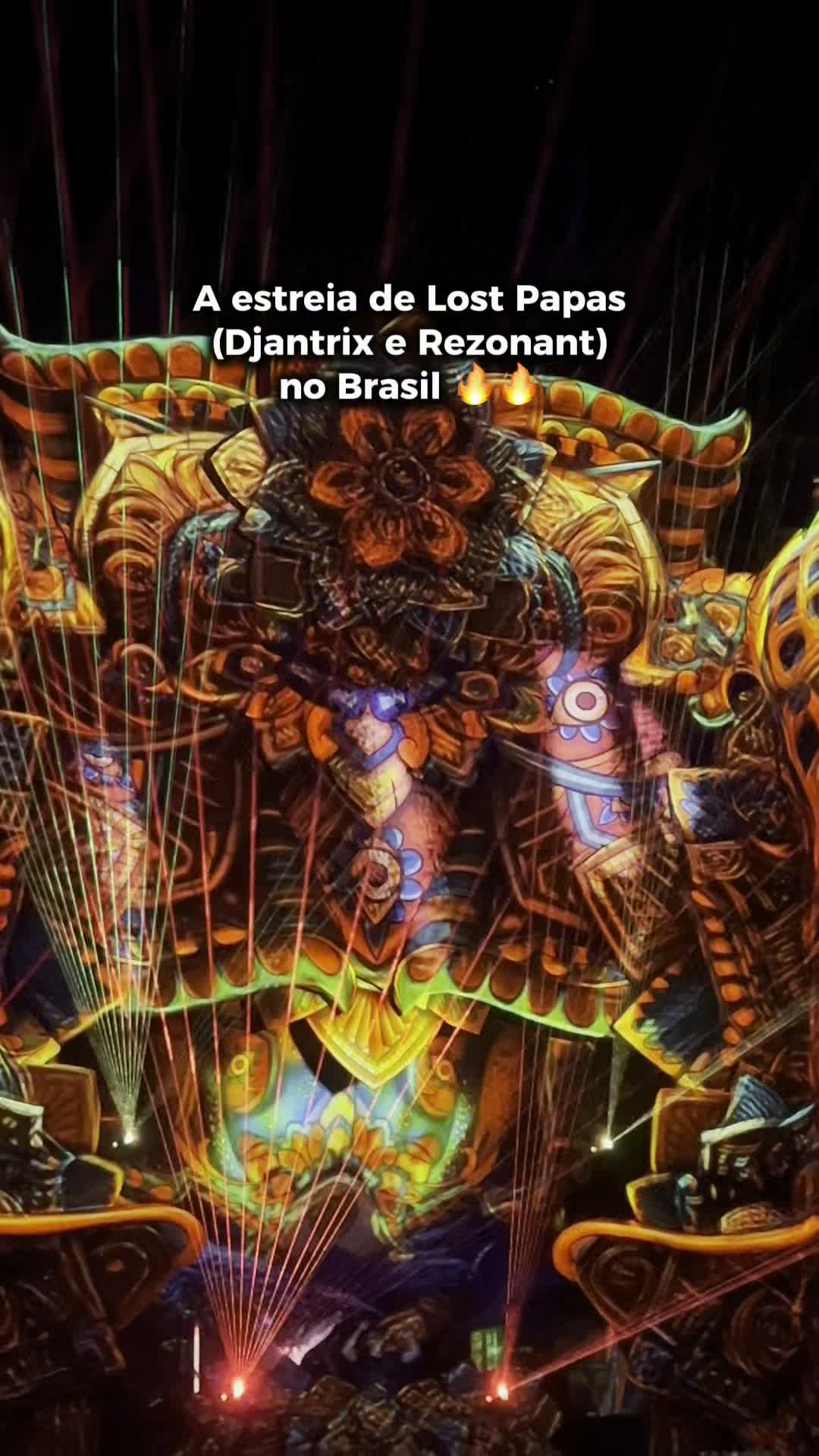 A estreia de Lost Papas no Brasil #rave #ravesnobrasil #psytrance #eletronicmusic #festival #fyp #lostpapas