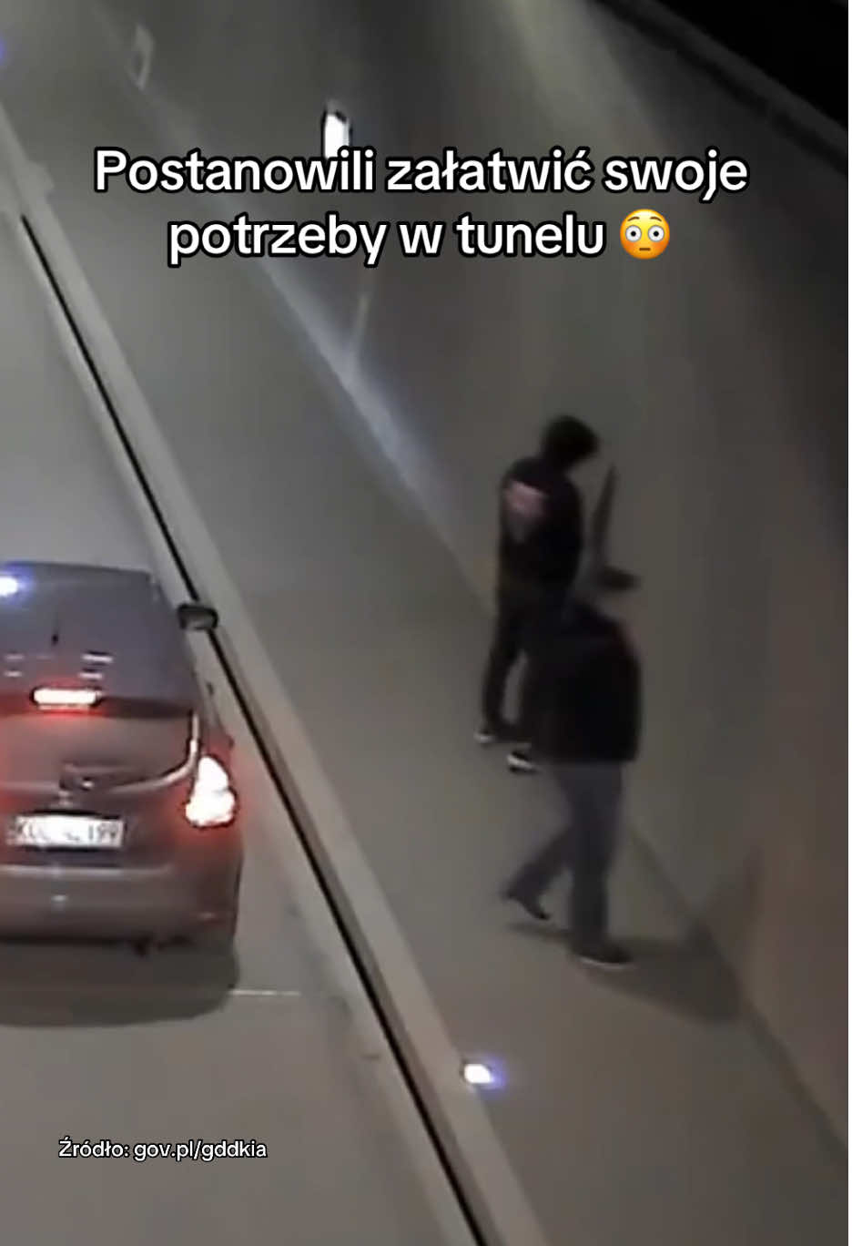Postanowili załatwić swoje potrzeby w tunelu 😳