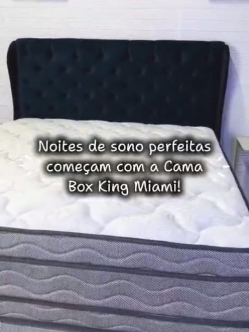 Confira Cama Box King Preto + Colchão Molas Ensacadas Miami 193x203x59cm!Encontre na Shopee agora! https://s.shopee.com.br/40YhNXM86l?share_channel_code=1