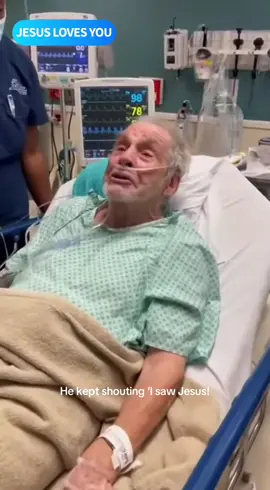 Robert Wilson kept yelling ‘I saw Jesus’ in the ER… the whole room froze. #Jesus #ChristianTok #Faith #Testimony #GodIsReal 