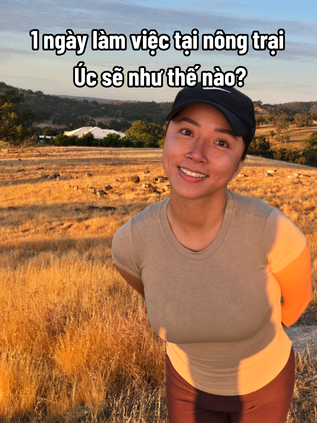 1 ngày làm nông dân ở Úc . #catungtang #nôngtrại #Úc #cuocsonguc #visa462 