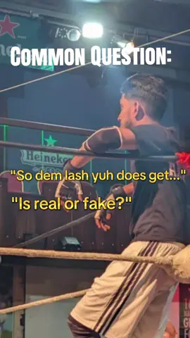 Yes... that is in fact a handprint. @New Evolution Wrestling🇹🇹 @868 Wrestling Academy. ★  #caribbeanwrestling #prowrestling #chop #lightscameraakshon #newevolutionwrestling 