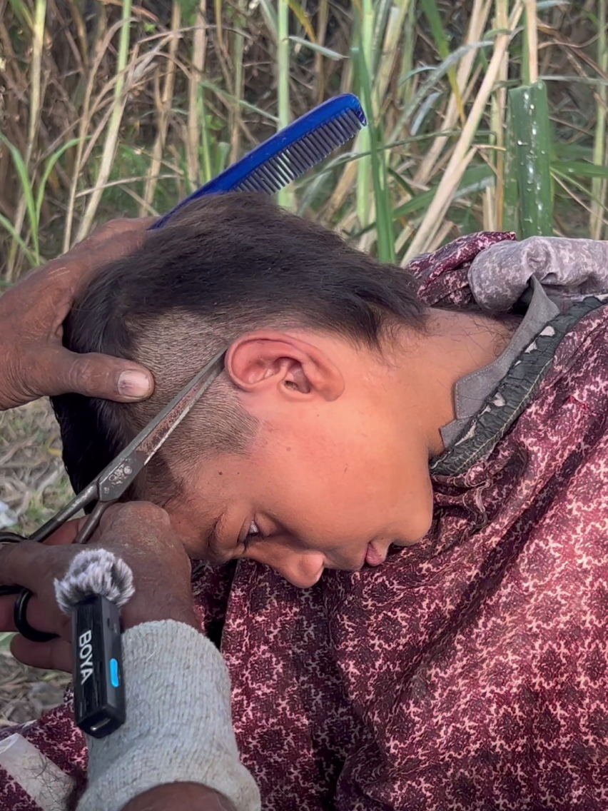 [part 208]Full video On YouTube!#asmr #asmrshaving #barbershop #barber #asmrbarber 