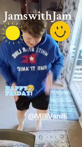 don't judge my lack of dancing skills haha 😂#genx #millivanilli #jamswithjam #friday 