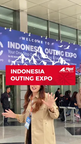 Yuk mampir ke boothnya Arei Outdoorgear, banyak sesuatu yang baru loh disana👀 #AreiOutdoorGear #moveandadventure #indonesiaoutingexpo #fyp #salamlestari 