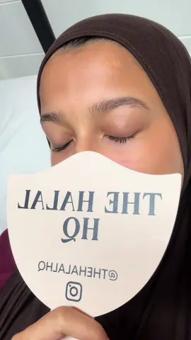 get your lash lift and halal brows done by @Thehalalhq 👁️ #fyp #foryou 