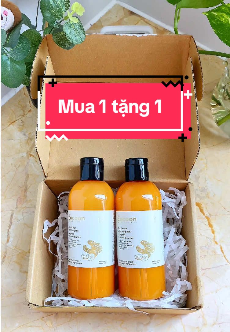 Sữa rửa mặt Cocoon. Mua 1 tặng 1 @Tạp hoá mẹ Shj #suaruamat #skincare #suaruamatcocoon #suaruamatnghe #suaruamatthuanchay 