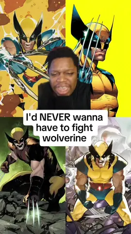 fighting wolverine is genuinely just a lose lose situation cuz even if he dont use his claws his skeleton is still onf the strongest metals EVER being adamantium so if he punches you it's still finna be some of the worse pain ever id rather fight almost any other x men than logan #logan #wolverine #xmen #marvel #comics 