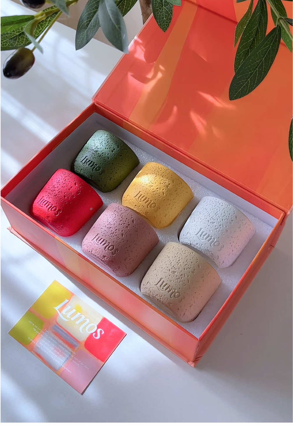 Lumos Scented Candles Gift Set 💝 #scentedcandle #candles #giftideas #christmasgift 