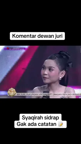 Komentar dewan juri untuk syaqirah malam ini #wikasalim #shoimahpancawati #depe #syaqirahsidrap #da7indosiar 