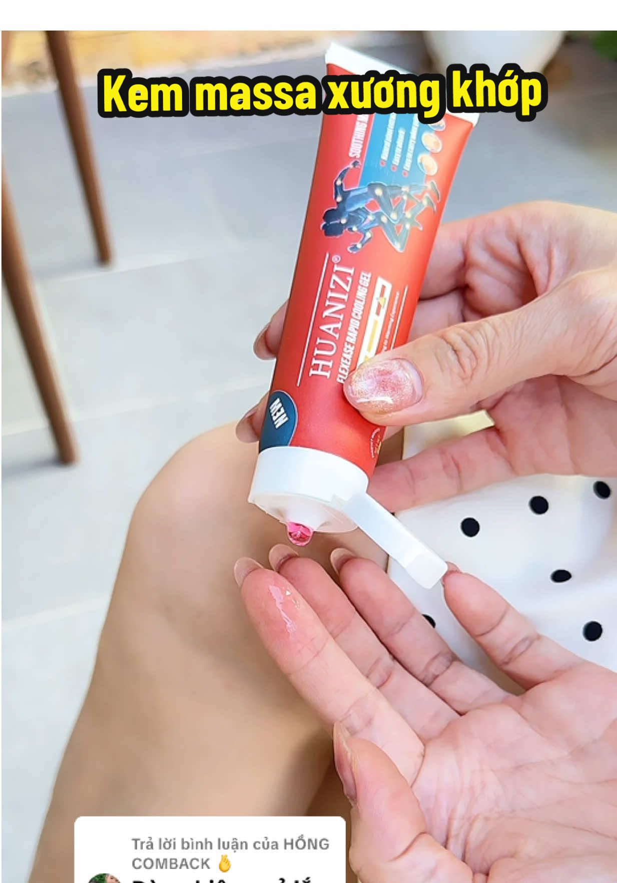 Trả lời @HỒNG COMBACK 🫰 gel massa Huanizi chính hãng #huanizi #kemmassaxuongkhop #vanvuive6262 #huanizivietnam #xh  @Vân Vui Vẻ 6262 