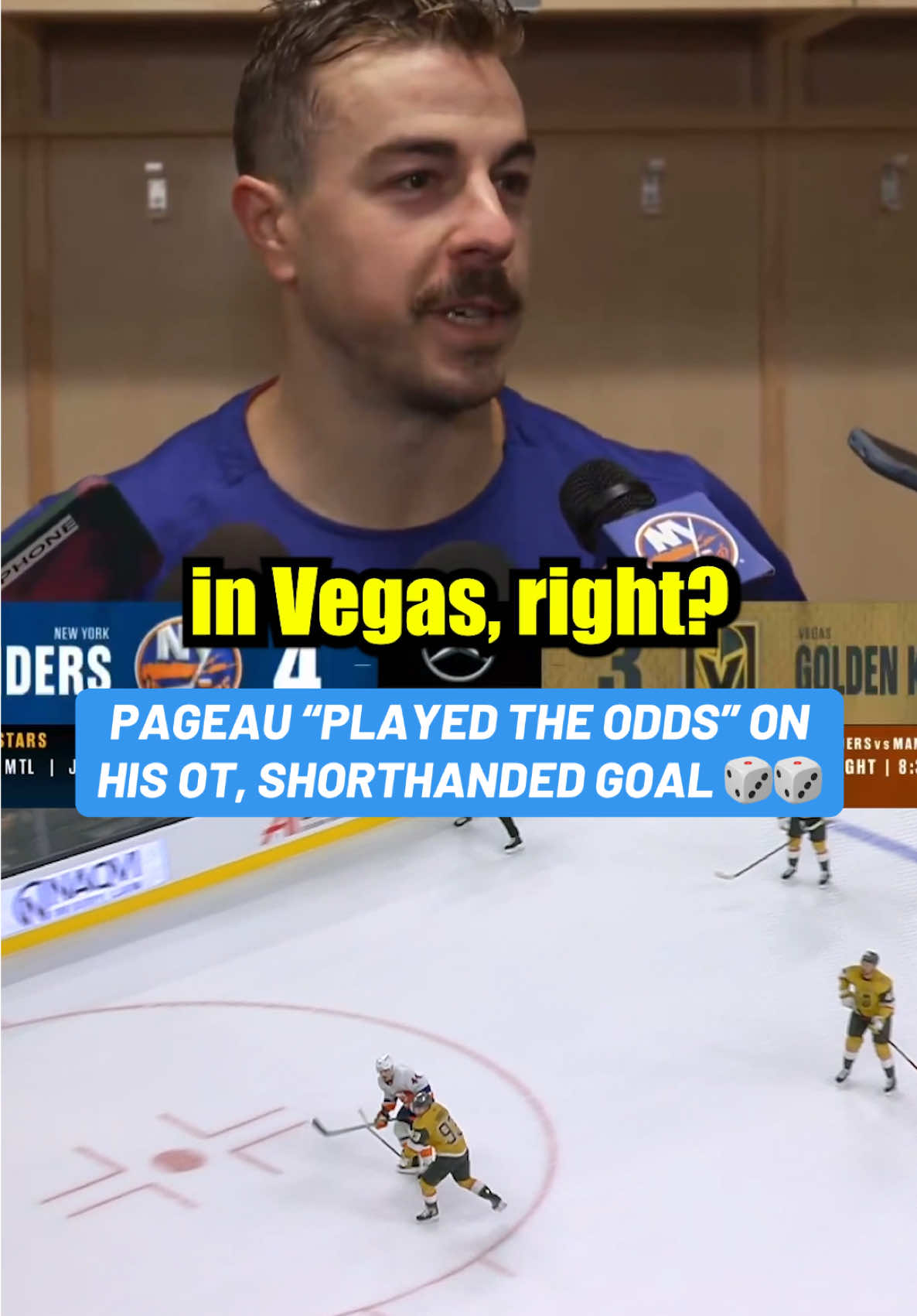 Vegas, baby 🎰🎰 #hockey #NHL #fyp #vegas #nyislanders 