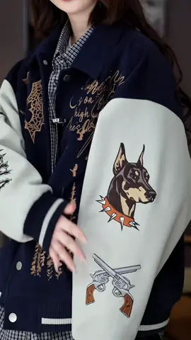 Áo bomber dạ chuẩn form, giữ nhiệt tốt, đang làm mưa làm gió khắp TikTok.#xotitfashion #aobomber #domuadong 