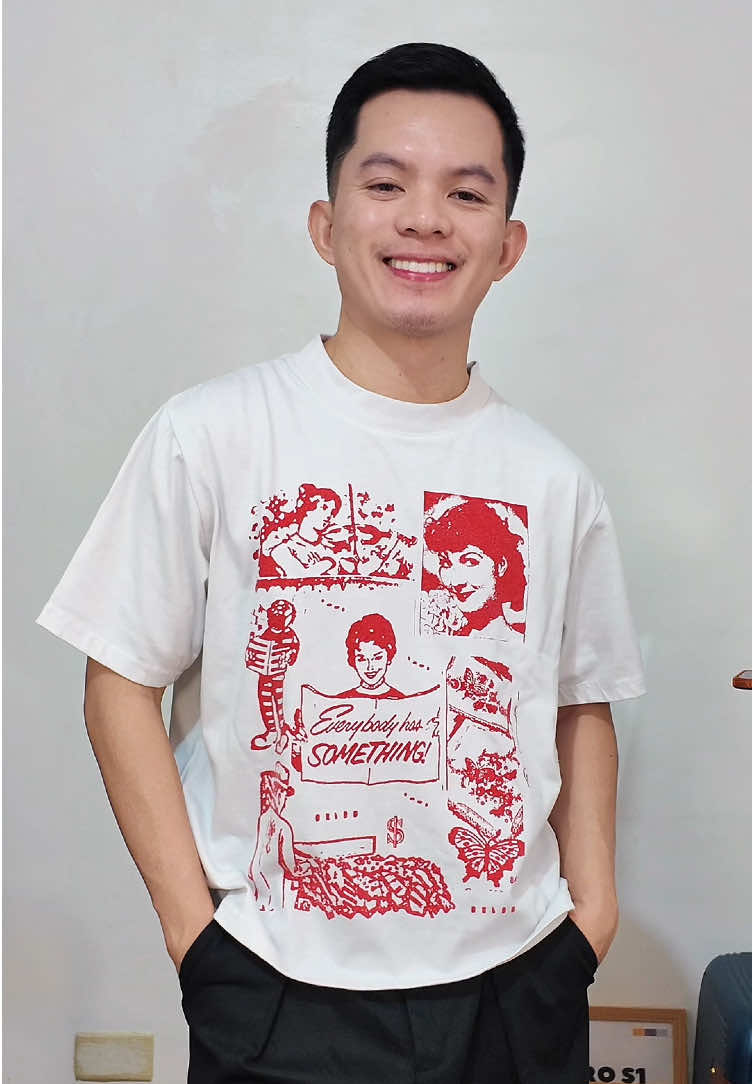 Boxy Cropped Graphic Shirt