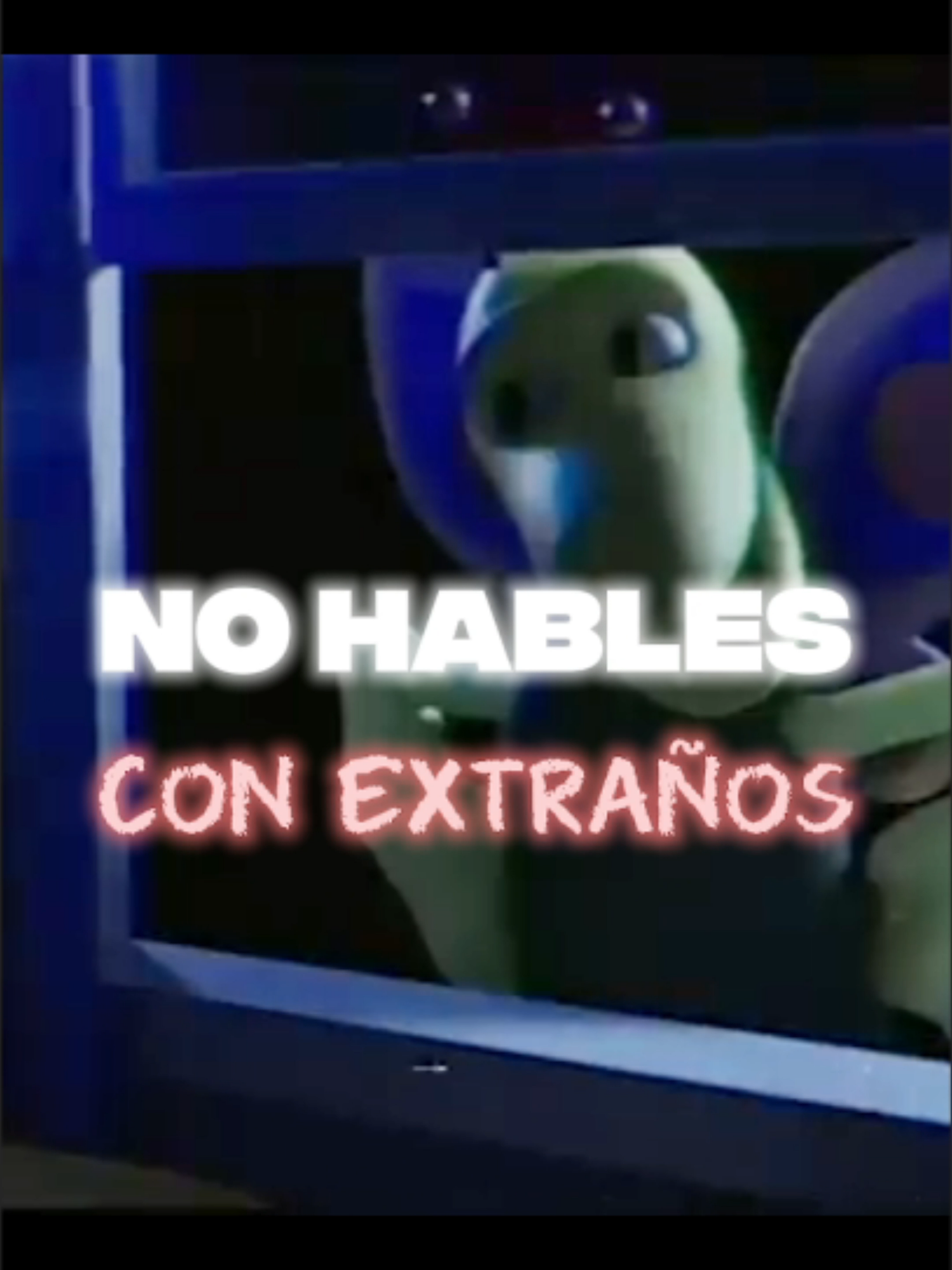 No hables con extraños 🫢 #parati #terror