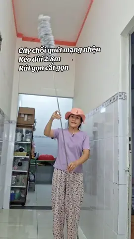 Chổi quét trần nhà, quét mạng nhện gấp gọn. #gaobapbongmon17182224 #choiquettrannha #choiquetmangnhen #choiquettran #choiquettrannhagapgon @Gạo Bắp Bông Mon @Gạo Bắp Bông Mon 