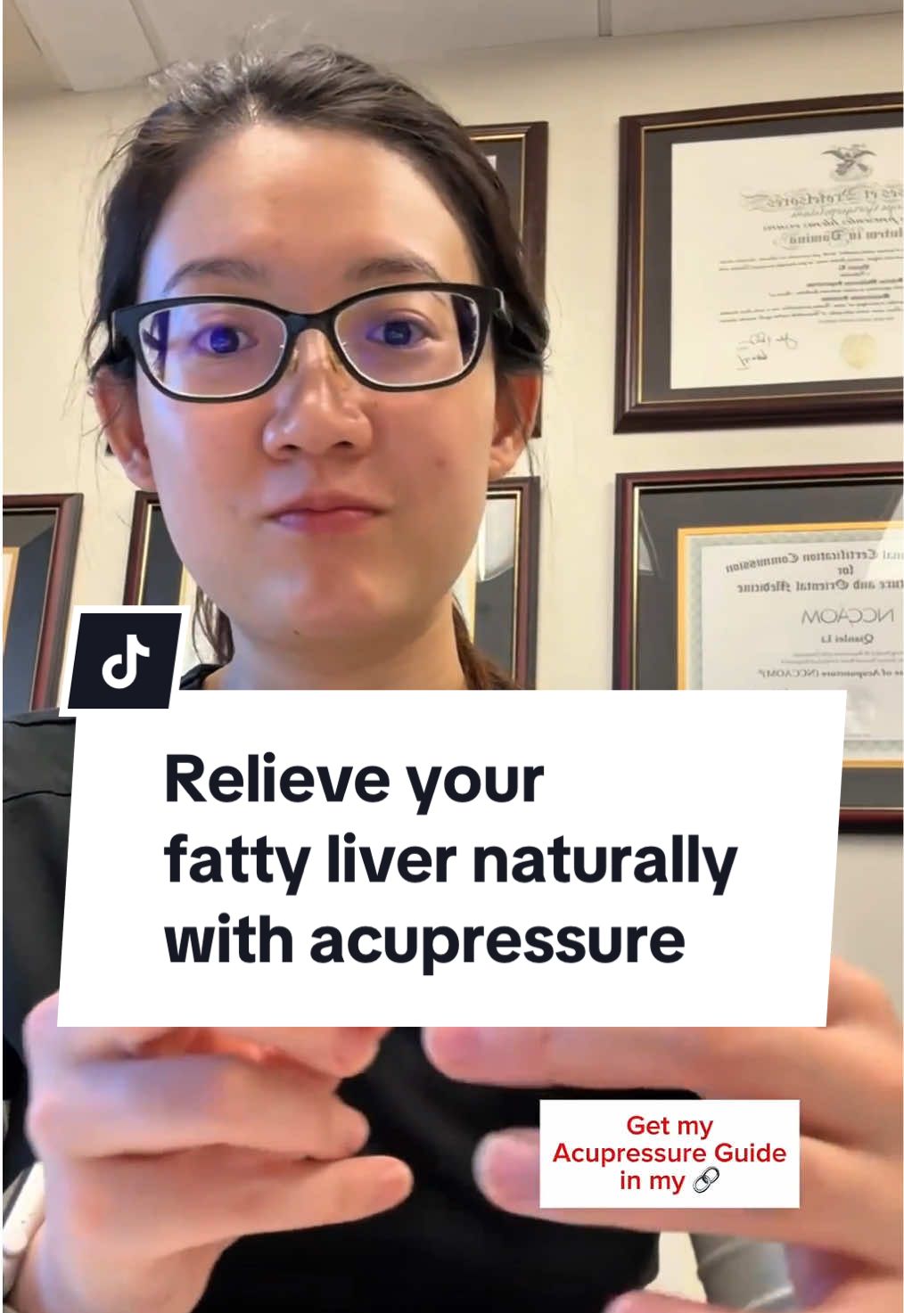 Relieve your fatty liver naturally with acupressure.   If you wanna heal 60+ everyday health issues, get my Acupressure Guide in my  🔗 on top of my page!    #acupuncture #acupressure #acupuncturist #holisticmedicine #fattyliver How to relieve fatty liver naturally with acupressure point 