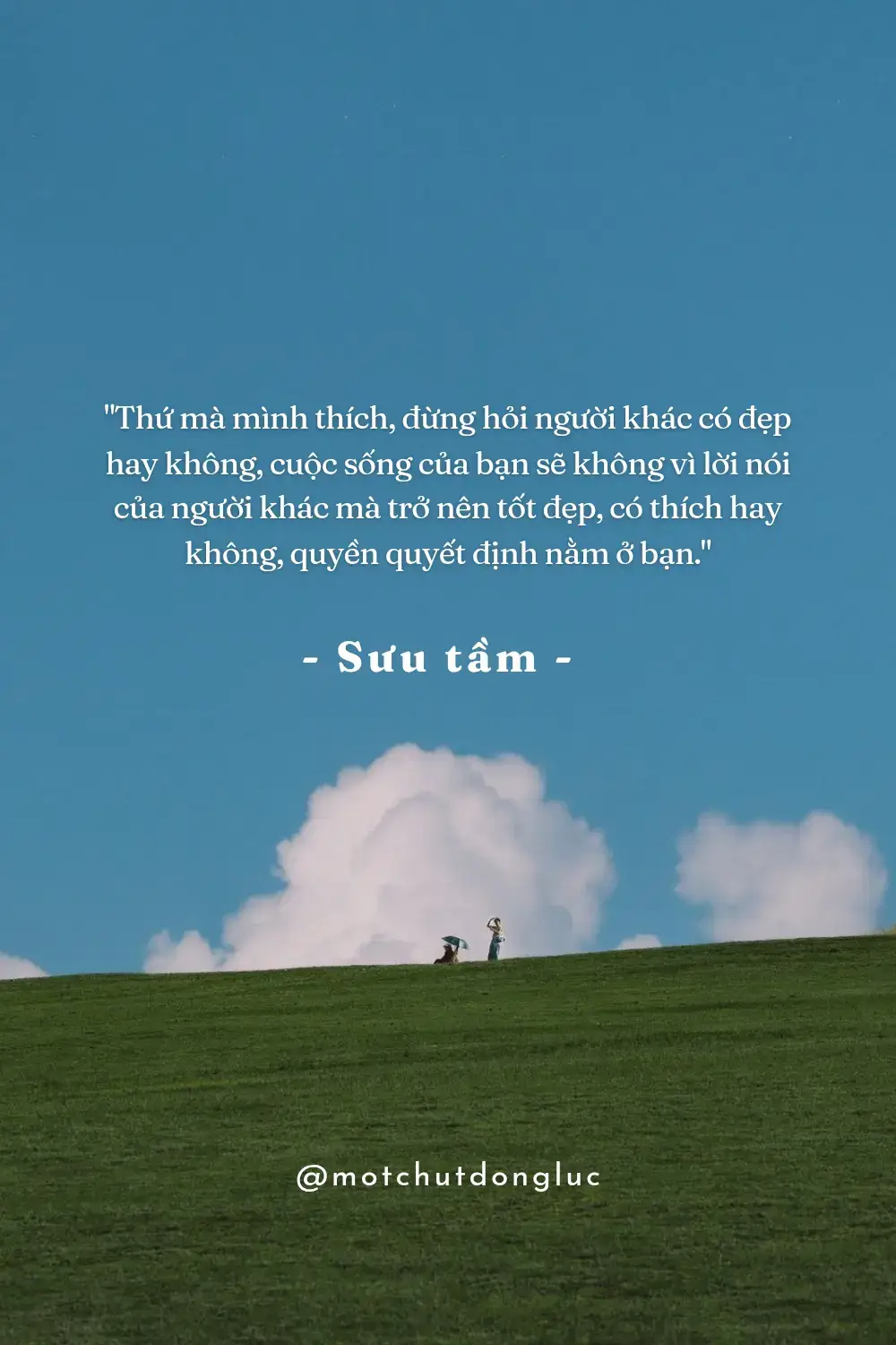 #motchutdongluc #donglucmoingay #suutam #trichdan #quotes 