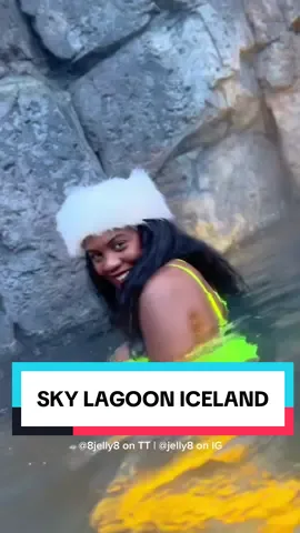 Replying to @themirrorneverlies Sky Lagoon in Iceland: 🧊If you want my exact experience book the Sky Pass which includes a private changing room and drink of your choice 🧊You must book your reservation in advance (or you aint gettin in!) 🧊There’s no Uber of Lyft, get here by booking @reykjavikexcursions Fly Bus. They’re super helpful if you call them with questions! 🧊🩱Swimsuit + hat available in my @amazon store; link in bio under FASHION 🧊There’s a cafe and bar available once you’ve completed your experience ▫️ ▫️ ▫️ #heyjellybeans #icelandtrip #BlueLagoonIceland  #skylagooniceland #Iceland      