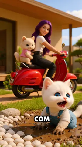 Desenho infantil do gatinho branco! #desenhoinfantil #musicainfantil #desenhosanimados #desenhoanimado #infantil 