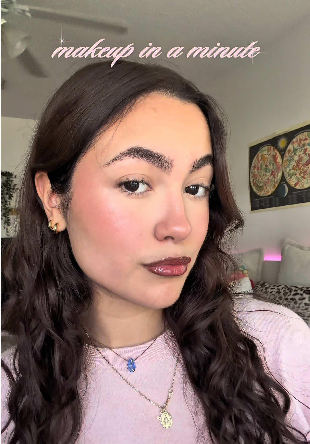 makeup in a minute! 💄⭐️ #makeup #grwm #makeuptok #creatorsearchinsights  @Innisfree US  @Tower 28 Beauty  @NYX Professional Makeup  @elfcosmetics  @KimChi Chic Beauty  @makeupforever  @Makeup By Mario  @Summer Fridays #CapCut 